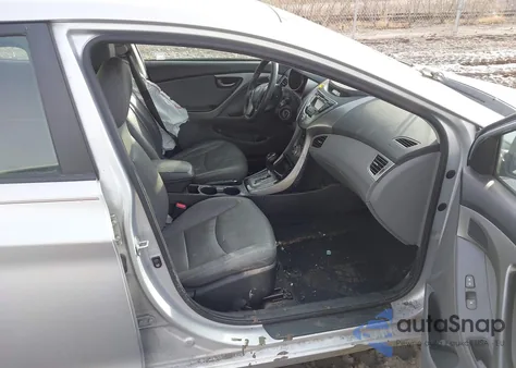 2013 Hyundai Elantra Limited from USA, damaged, VIN KMHDH4AE2DU504930